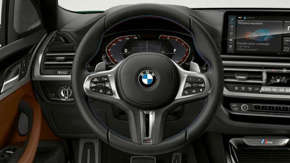 BMW X3 M40i M40d G01 LCI Facelift 2021 Variable Sportlenkung Cockpit M Lederlenkrad